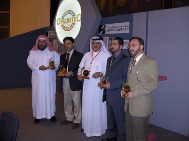 Recognition for the panel discussion:<BR>
 Chairman Dr. Ibrahim Al Nasser, Saudi Arabia (left)