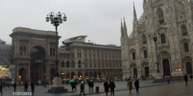 La piazza del Duomo