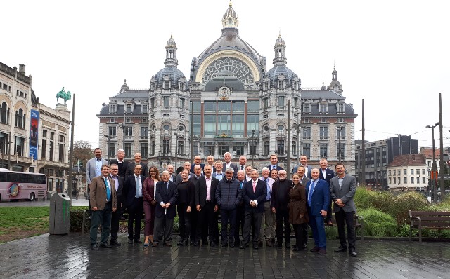 Participants of the General Assembly 2018 in Antwerp (photo BEMAS).