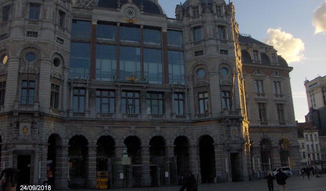 Antwerp Central station.