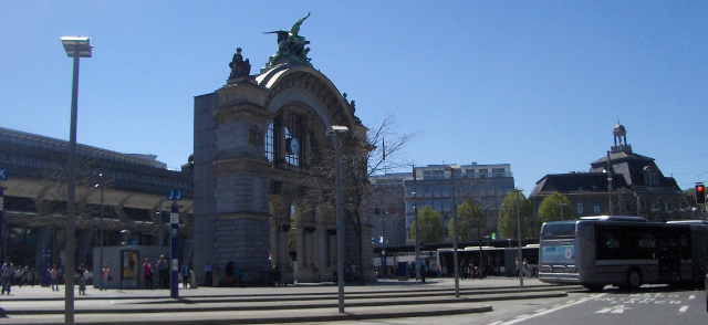 Bahnhof Luzern.