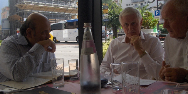 Business lunch near the IMA-Office.