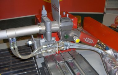 Flammspritzgerät zum Warmbeschichten