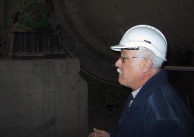Monsieur Roy, notre guide de Vigier SA<BR>
Merci !