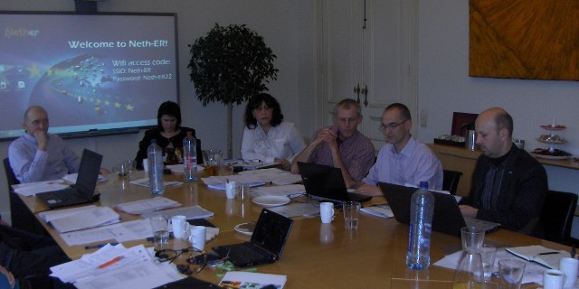 Final Pile Up project meeting<BR>
 left: Marcin Siwiec (PL), TRENO GROOP.