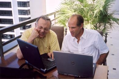 De-briefing by computer<BR>
Mr. François Bureau and Mr. Jean-François Grégoire