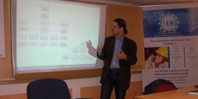 Pär Sellberg (SE) presenting a new Swedish approach for Training on EQF level 3, 4 and 5.