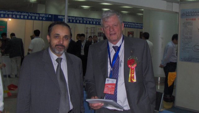 Prof. M. Tahiri, Marocco and Guido Walt, Switzerland.