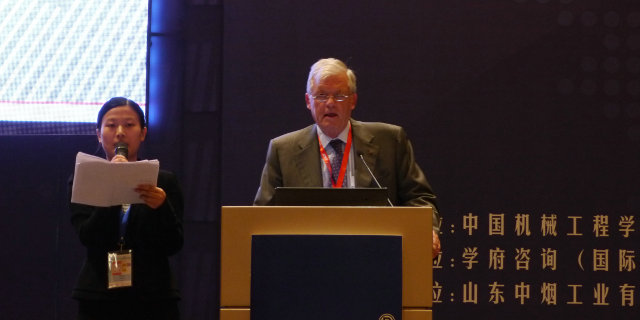 Mr. Guido Walt, Chaiman of the World Maintenance Forum, focussing on 