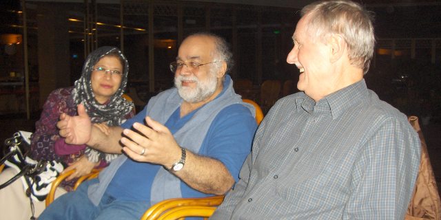 Dr. Mahmoud A. Madani (Saudi Arabia) and his wife, Mr. Alan Wilson.